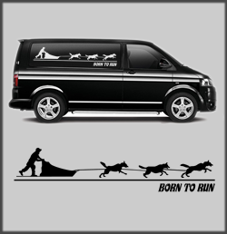 Born to Run Van Decal